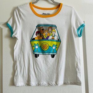 Scooby- Doo Youth Double-sided Graphic Tshirt Size M (7-9)